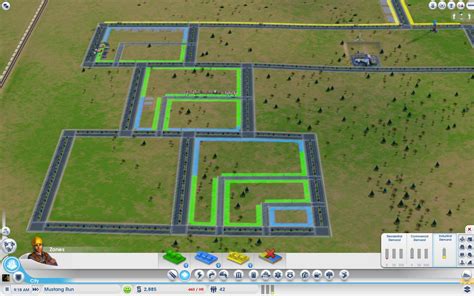 simcity road layout